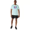 ASICS RETRO SUNSET SHORT SLEEVE TEE ASICS RETRO SUNSET SHORT SLEEVE TEE