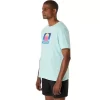ASICS RETRO SUNSET SHORT SLEEVE TEE ASICS RETRO SUNSET SHORT SLEEVE TEE