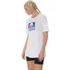 ASICS RETRO SUNSET SHORT SLEEVE TEE ASICS RETRO SUNSET SHORT SLEEVE TEE