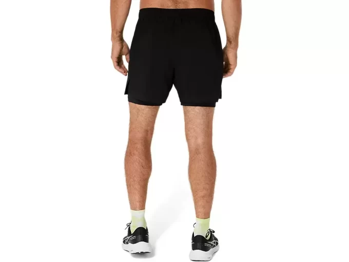 ASICS SILVER 2N1 5IN SHORT ASICS SILVER 2N1 5IN SHORT