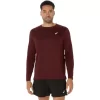 ASICS SILVER LONG SLEEVE TOP ASICS SILVER LONG SLEEVE TOP
