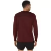 ASICS SILVER LONG SLEEVE TOP ASICS SILVER LONG SLEEVE TOP