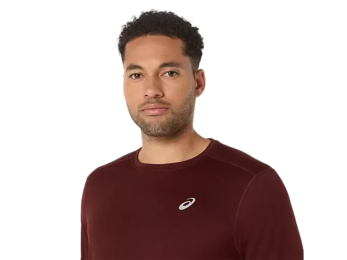 ASICS SILVER LONG SLEEVE TOP ASICS SILVER LONG SLEEVE TOP