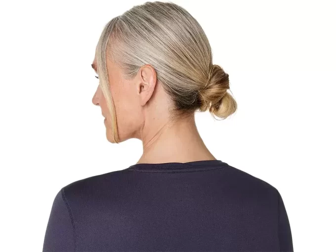 ASICS SILVER LONG SLEEVE TOP ASICS SILVER LONG SLEEVE TOP