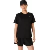 ASICS SILVER SHORT SLEEVE TOP ASICS SILVER SHORT SLEEVE TOP