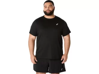 ASICS SILVER SHORT SLEEVE TOP
