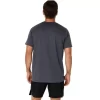 ASICS SILVER SHORT SLEEVE TOP ASICS SILVER SHORT SLEEVE TOP