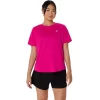 ASICS SILVER SHORT SLEEVE TOP ASICS SILVER SHORT SLEEVE TOP