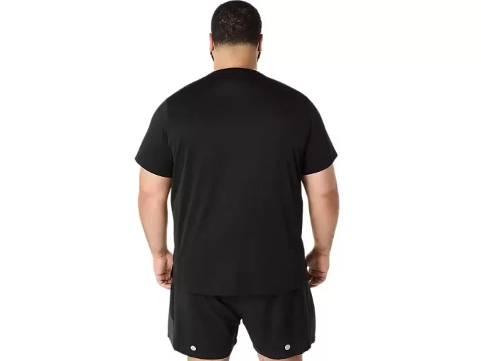 ASICS SILVER SHORT SLEEVE TOP ASICS SILVER SHORT SLEEVE TOP