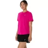 ASICS SILVER SHORT SLEEVE TOP ASICS SILVER SHORT SLEEVE TOP
