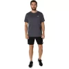 ASICS SILVER SHORT SLEEVE TOP ASICS SILVER SHORT SLEEVE TOP