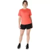 ASICS SILVER SHORT SLEEVE TOP ASICS SILVER SHORT SLEEVE TOP