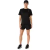 ASICS SILVER SHORT SLEEVE TOP ASICS SILVER SHORT SLEEVE TOP