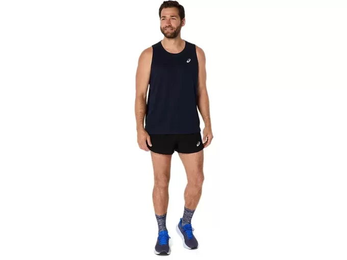 ASICS SILVER SINGLET ASICS SILVER SINGLET