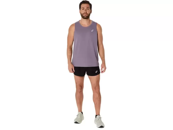 ASICS SILVER SINGLET ASICS SILVER SINGLET