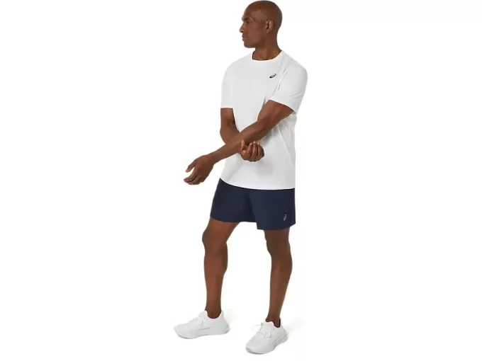 ASICS SPIRAL EMBROIDERY TEE ASICS SPIRAL EMBROIDERY TEE