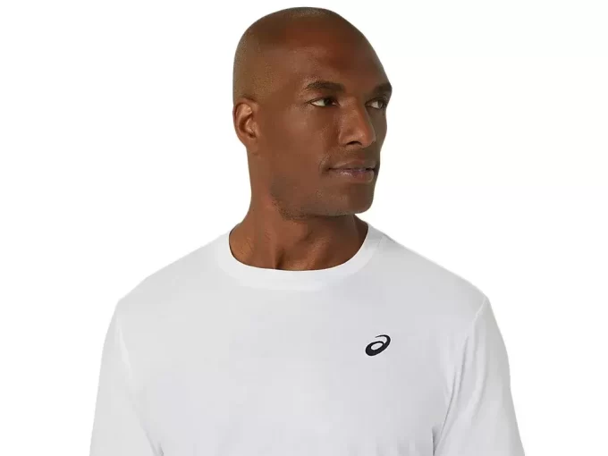 ASICS SPIRAL EMBROIDERY TEE ASICS SPIRAL EMBROIDERY TEE