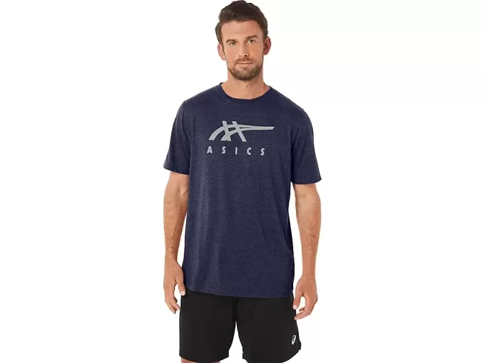 ASICS STRIPE SHORT SLEEVE TEE ASICS STRIPE SHORT SLEEVE TEE