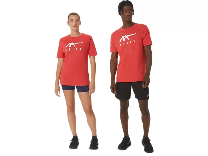 ASICS STRIPE SHORT SLEEVE TEE ASICS STRIPE SHORT SLEEVE TEE