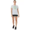 ASICS WOMEN’S HIBISCUS SLOGAN CREW ASICS WOMEN’S HIBISCUS SLOGAN CREW