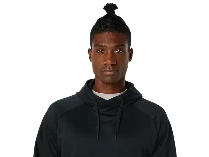 BRUSHED FLEECE PULLOVER HOODIE