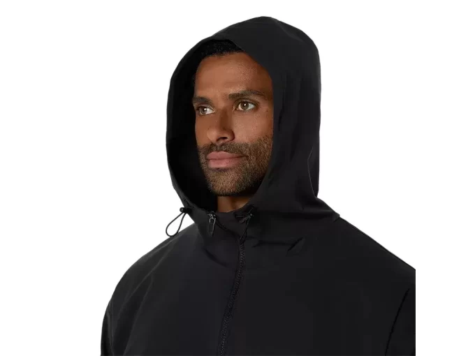 DOUBLE WEAVE RELAXED PULL OVER JACKET DOUBLE WEAVE RELAXED PULL OVER JACKET