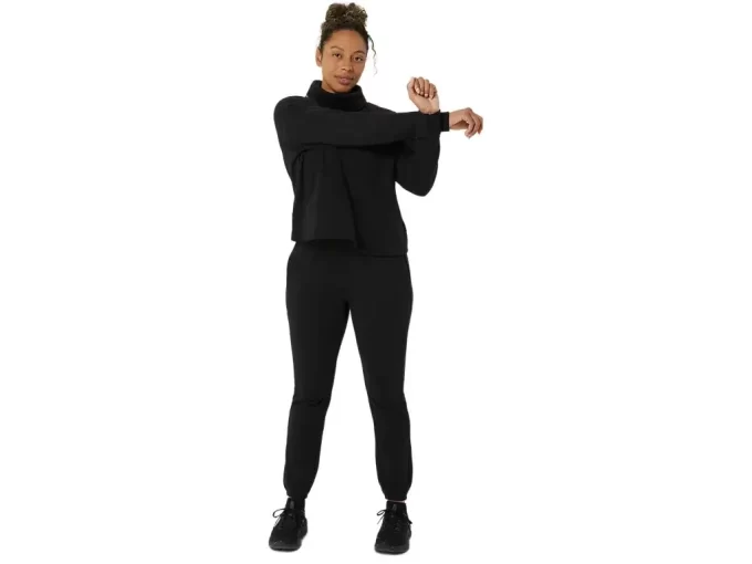 FRENCH TERRY HIGH NECK TOP FRENCH TERRY HIGH NECK TOP