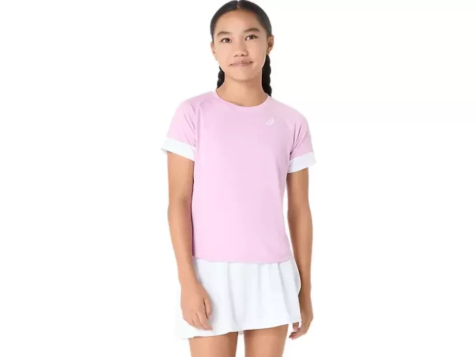 GIRLS TENNIS SHORT SLEEVE TOP GIRLS TENNIS SHORT SLEEVE TOP