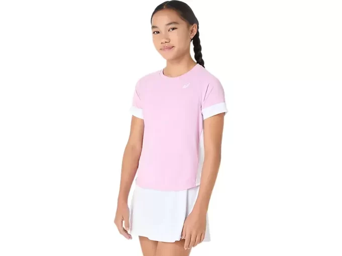 GIRLS TENNIS SHORT SLEEVE TOP GIRLS TENNIS SHORT SLEEVE TOP