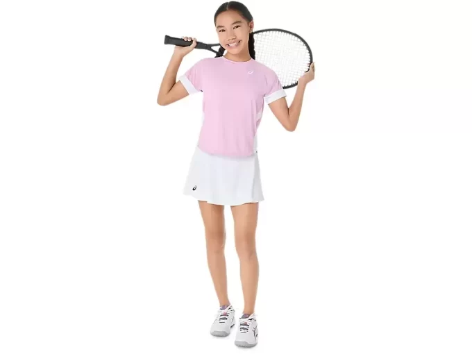 GIRLS TENNIS SHORT SLEEVE TOP GIRLS TENNIS SHORT SLEEVE TOP