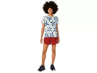 METARUN SHIBORI SHORT SLEEVE TOP