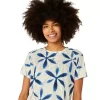 METARUN SHIBORI SHORT SLEEVE TOP METARUN SHIBORI SHORT SLEEVE TOP