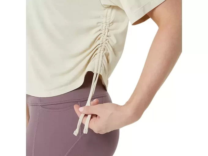 NAGINO FLEX HEATHER SHORT SLEEVE TOP NAGINO FLEX HEATHER SHORT SLEEVE TOP