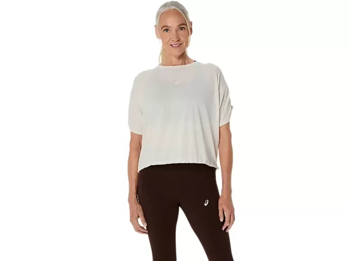 NAGINO RUN ADJUSTABLE SHORT SLEEVE TOP NAGINO RUN ADJUSTABLE SHORT SLEEVE TOP