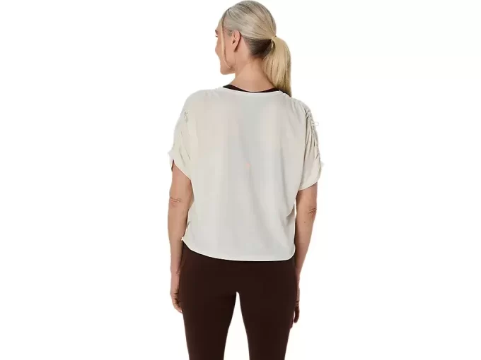 NAGINO RUN ADJUSTABLE SHORT SLEEVE TOP NAGINO RUN ADJUSTABLE SHORT SLEEVE TOP