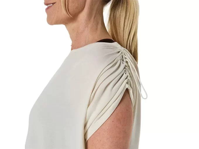 NAGINO RUN ADJUSTABLE SHORT SLEEVE TOP NAGINO RUN ADJUSTABLE SHORT SLEEVE TOP