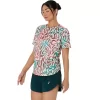 ROAD ALL OVER PRINT SHORT SLEEVE TOP ROAD ALL OVER PRINT SHORT SLEEVE TOP