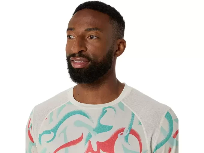 ROAD ALL OVER PRINT SHORT SLEEVE TOP