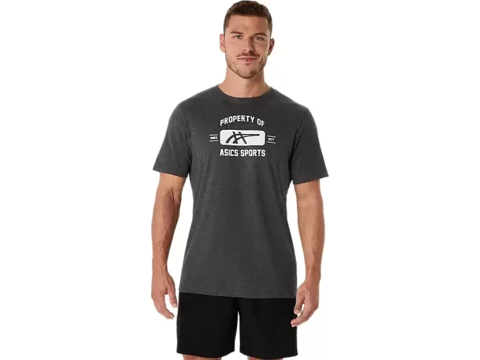 SHORT SLEEVE PROPERTY OF ASICS SPORTS TEE SHORT SLEEVE PROPERTY OF ASICS SPORTS TEE