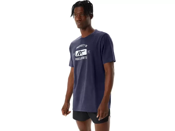 SHORT SLEEVE PROPERTY OF ASICS SPORTS TEE SHORT SLEEVE PROPERTY OF ASICS SPORTS TEE