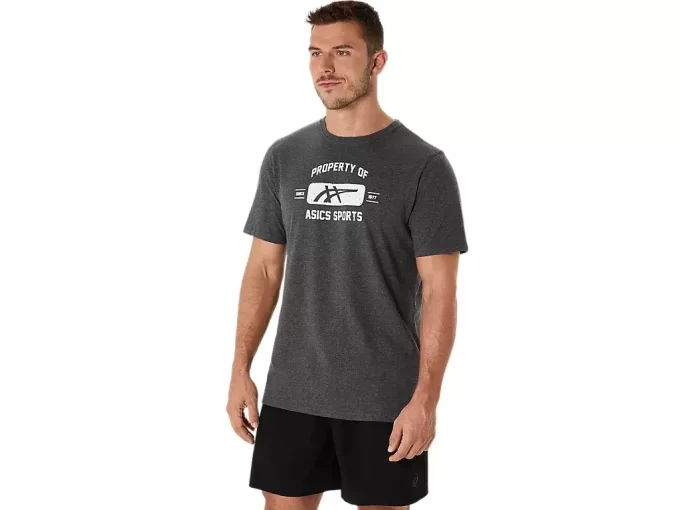 SHORT SLEEVE PROPERTY OF ASICS SPORTS TEE SHORT SLEEVE PROPERTY OF ASICS SPORTS TEE