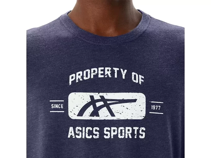 SHORT SLEEVE PROPERTY OF ASICS SPORTS TEE SHORT SLEEVE PROPERTY OF ASICS SPORTS TEE
