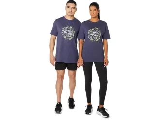 UNISEX ASICS BRIGHTER DAYS AHEAD SHORT SLEEVE TEE