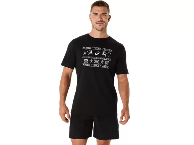 UNISEX ASICS HOLIDAY SHORT SLEEVE TEE UNISEX ASICS HOLIDAY SHORT SLEEVE TEE