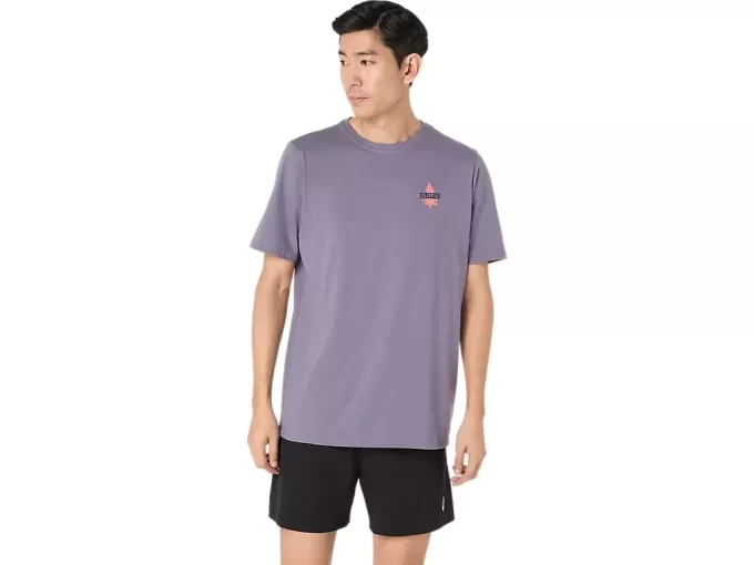 UNISEX ASICS NATURE SHORT SLEEVE TEE UNISEX ASICS NATURE SHORT SLEEVE TEE
