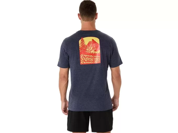 UNISEX ASICS NATURE SHORT SLEEVE TEE UNISEX ASICS NATURE SHORT SLEEVE TEE