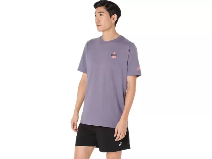 UNISEX ASICS NATURE SHORT SLEEVE TEE UNISEX ASICS NATURE SHORT SLEEVE TEE