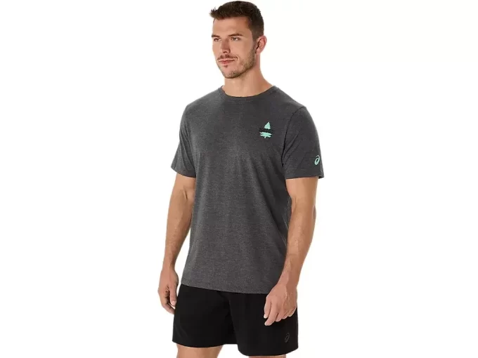 UNISEX ASICS NATURE SHORT SLEEVE TEE UNISEX ASICS NATURE SHORT SLEEVE TEE