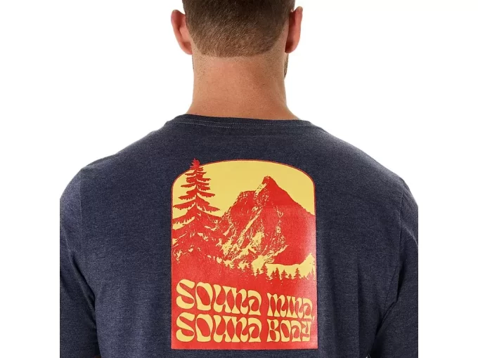 UNISEX ASICS NATURE SHORT SLEEVE TEE UNISEX ASICS NATURE SHORT SLEEVE TEE