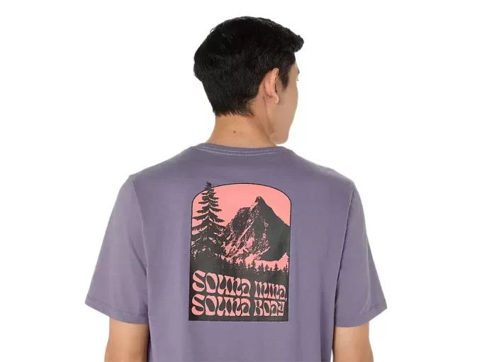 UNISEX ASICS NATURE SHORT SLEEVE TEE UNISEX ASICS NATURE SHORT SLEEVE TEE